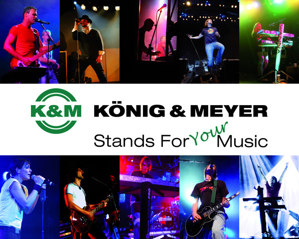 König & Meyer: "Stands For Your Music"
Unter www.facebook.com/KoenigundMeyer läuft noch bis zum 31.01.11 das Gewinnspiel des Markenherstellers.